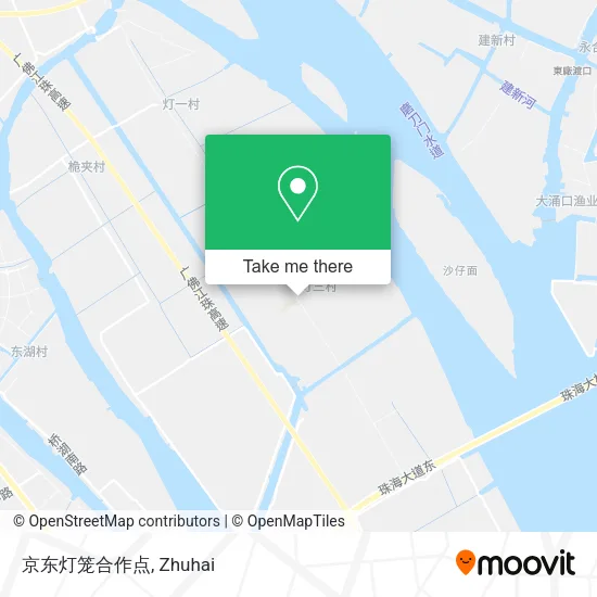 京东灯笼合作点 map