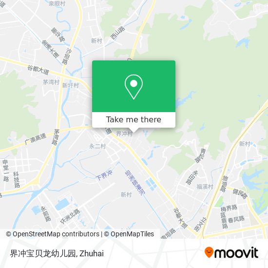 界冲宝贝龙幼儿园 map