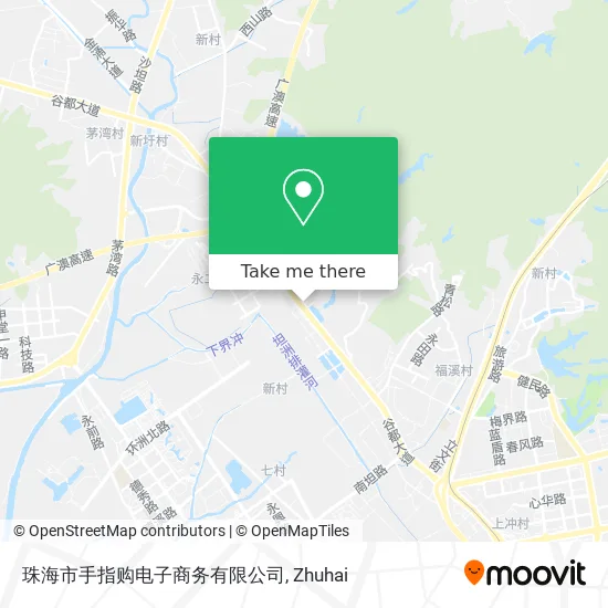珠海市手指购电子商务有限公司 map