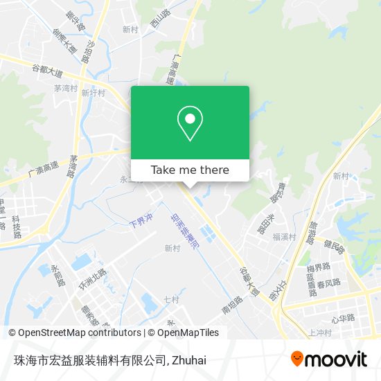 珠海市宏益服装辅料有限公司 map