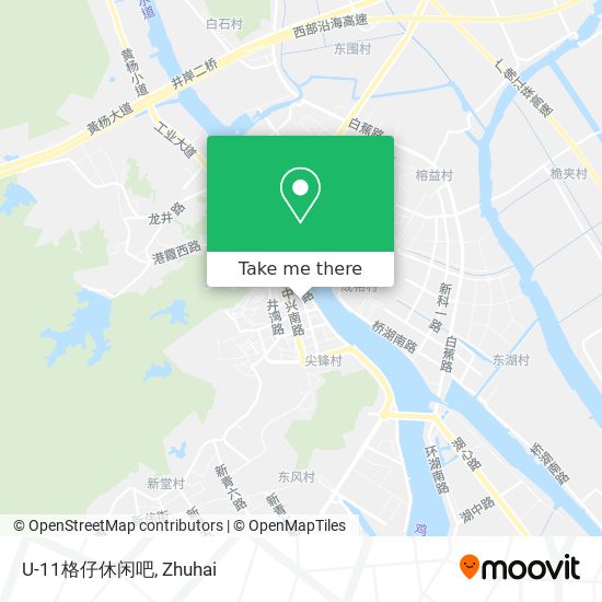 U-11格仔休闲吧 map