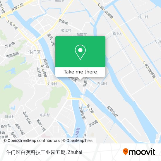 斗门区白蕉科技工业园五期 map