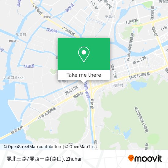 屏北三路/屏西一路(路口) map