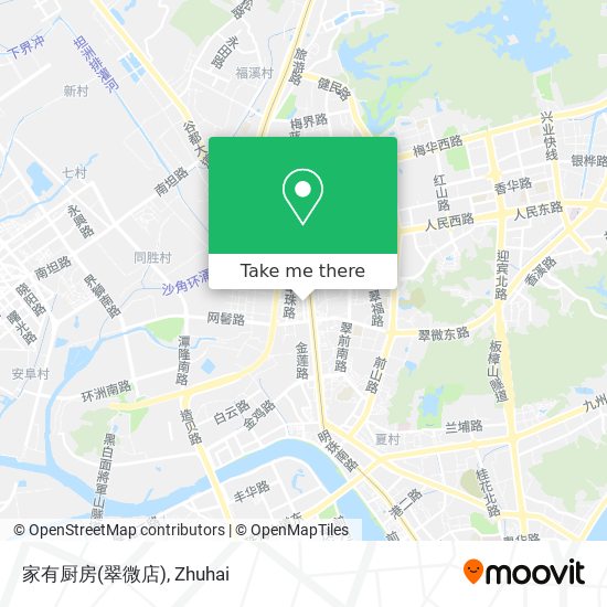 家有厨房(翠微店) map