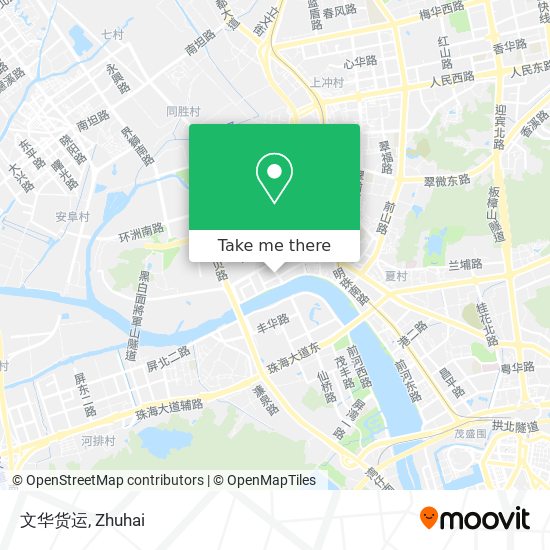 文华货运 map