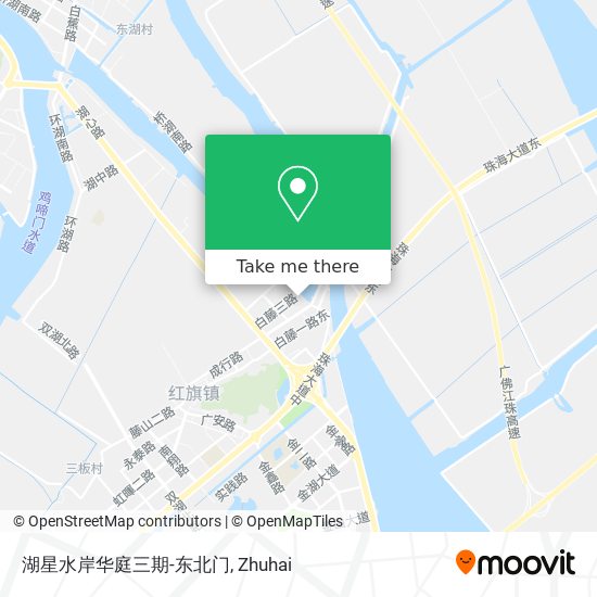 湖星水岸华庭三期-东北门 map