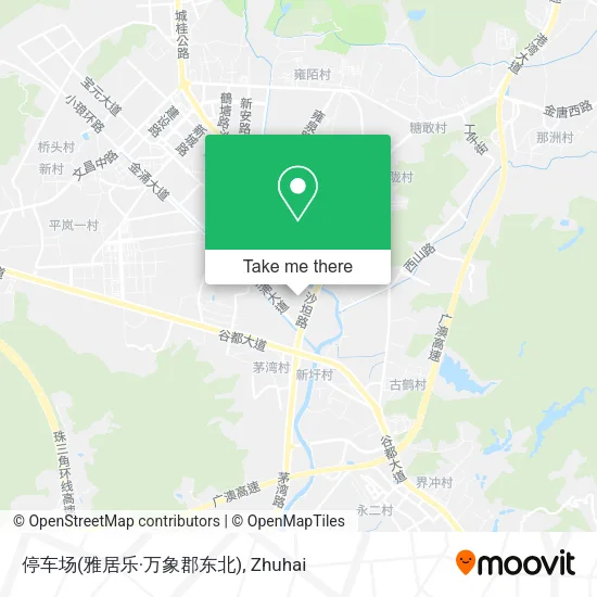 停车场(雅居乐·万象郡东北) map