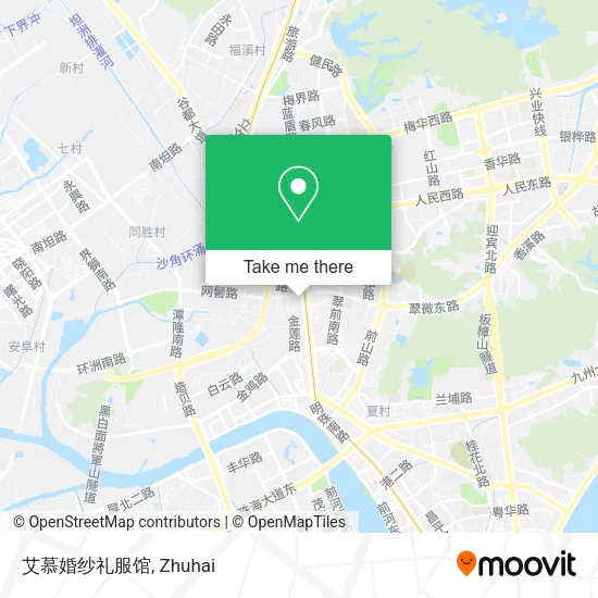 艾慕婚纱礼服馆 map