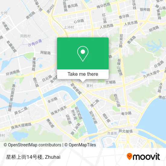 星桥上街14号楼 map