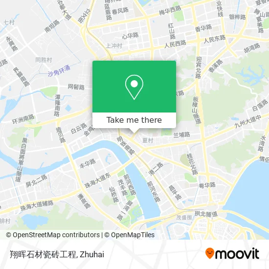 翔晖石材瓷砖工程 map