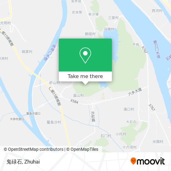 鬼碌石 map