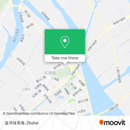 返寻味美食 map