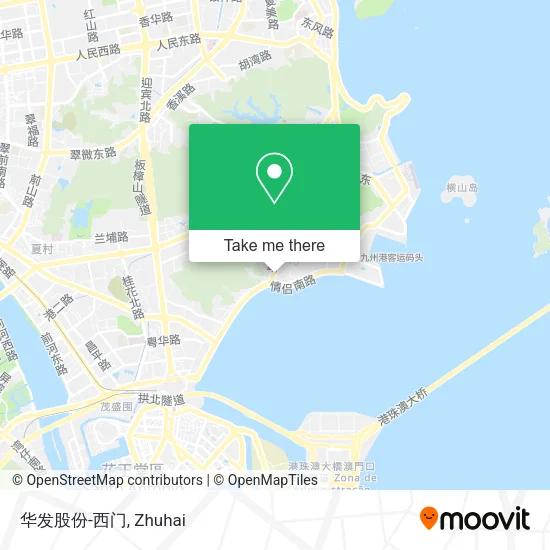华发股份-西门 map