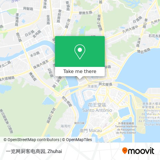 一览网厨客电商园 map