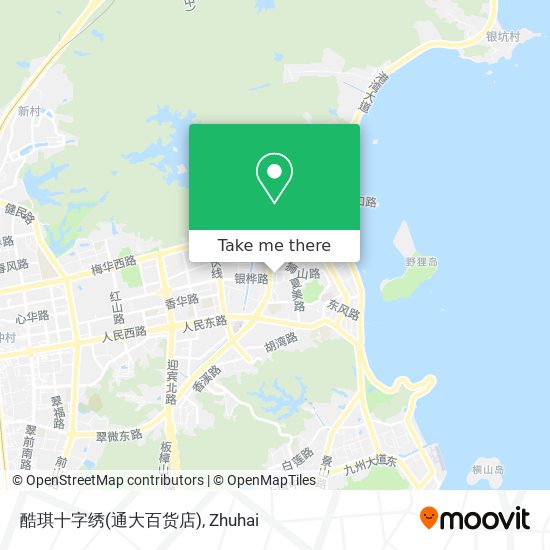 酷琪十字绣(通大百货店) map
