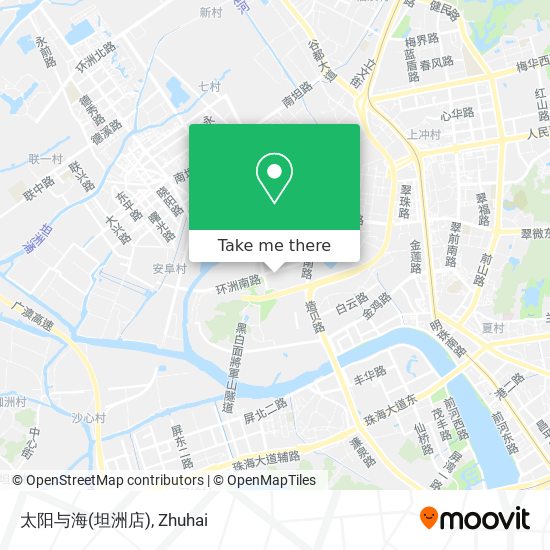 太阳与海(坦洲店) map