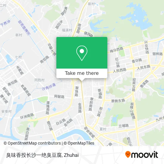 臭味香投长沙一绝臭豆腐 map