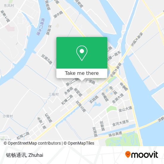 铭畅通讯 map