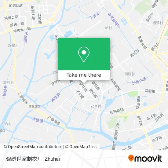 锦绣世家制衣厂 map