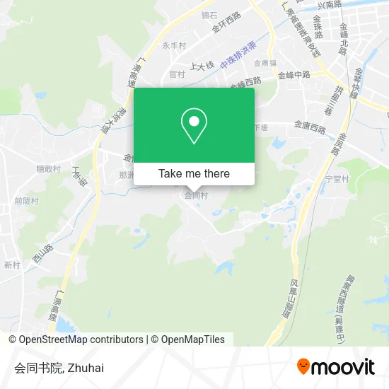 会同书院 map