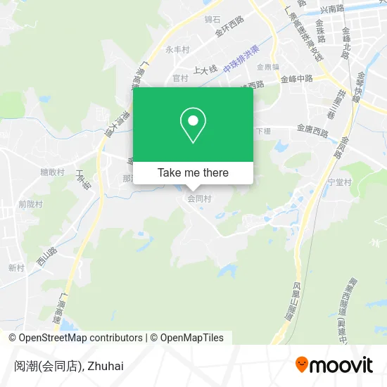 阅潮(会同店) map