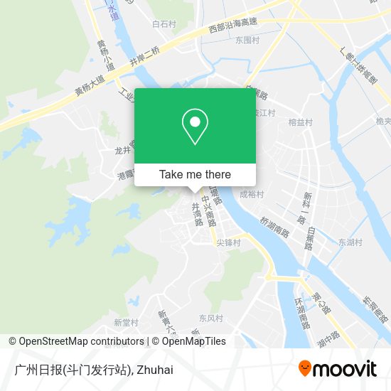 广州日报(斗门发行站) map