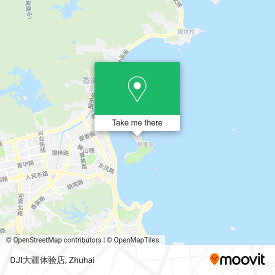 DJI大疆体验店 map
