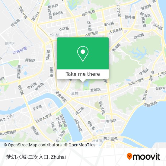 梦幻水城-二次入口 map