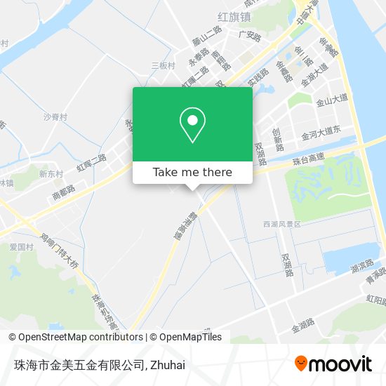 珠海市金美五金有限公司 map