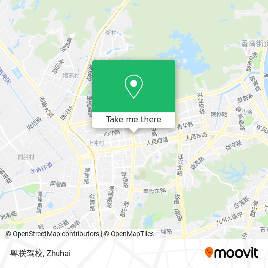 粤联驾校 map