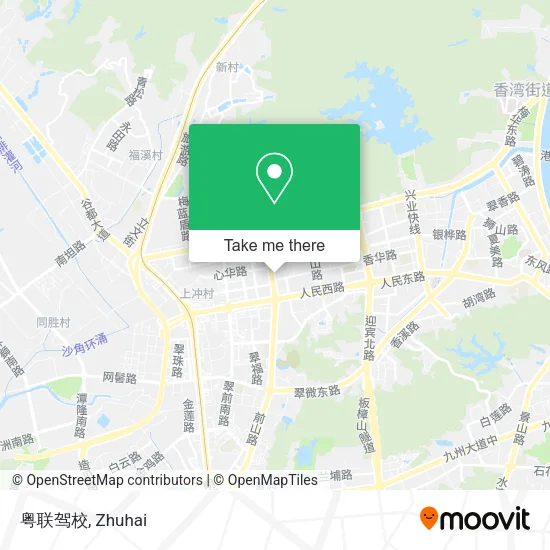 粤联驾校 map