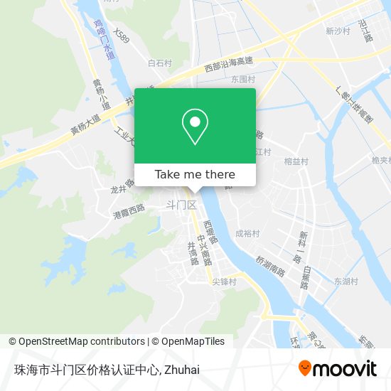 珠海市斗门区价格认证中心 map