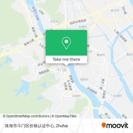 珠海市斗门区价格认证中心 map