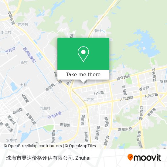 珠海市昱达价格评估有限公司 map