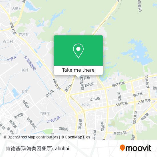 肯德基(珠海奥园餐厅) map