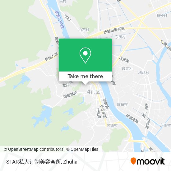 STAR私人订制美容会所 map