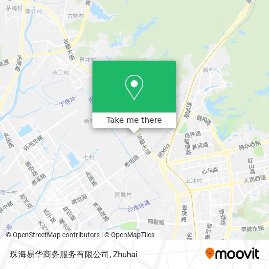 珠海易华商务服务有限公司 map