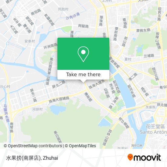 水果捞(南屏店) map