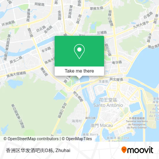 香洲区华发酒吧街D栋 map