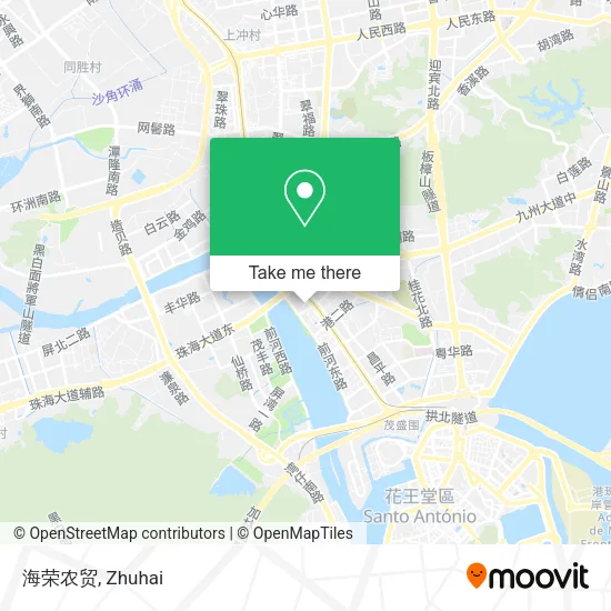海荣农贸 map