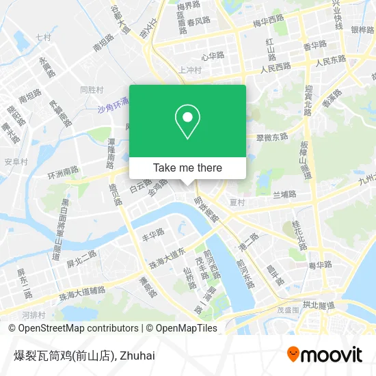 爆裂瓦筒鸡(前山店) map