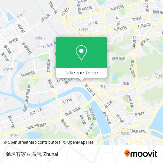 驰名客家豆腐店 map