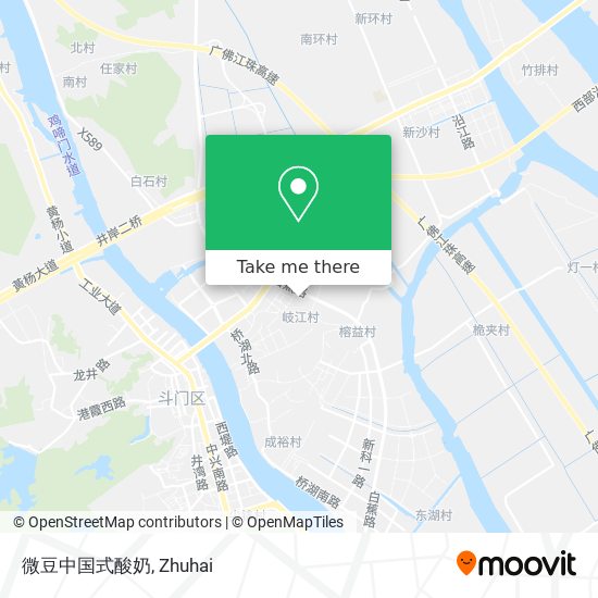 微豆中国式酸奶 map