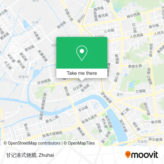 甘记港式烧腊 map