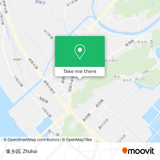 豫乡园 map