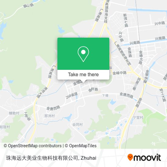 珠海远大美业生物科技有限公司 map