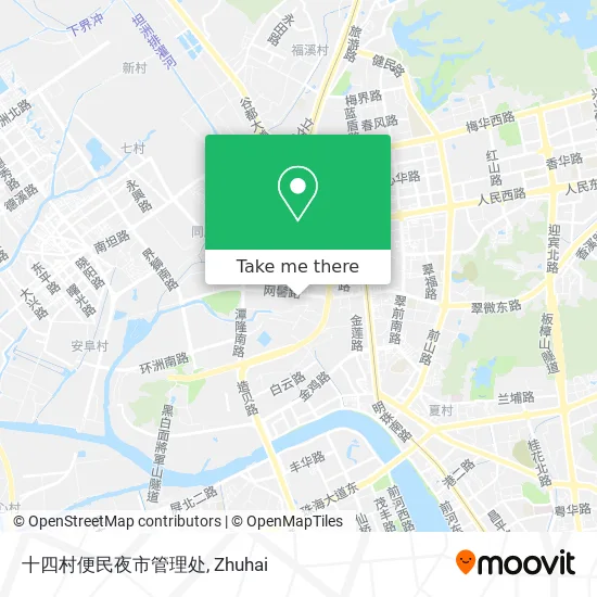 十四村便民夜市管理处 map