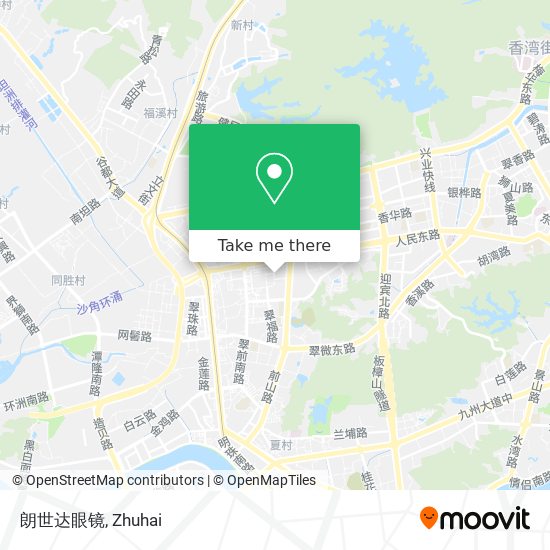 朗世达眼镜 map
