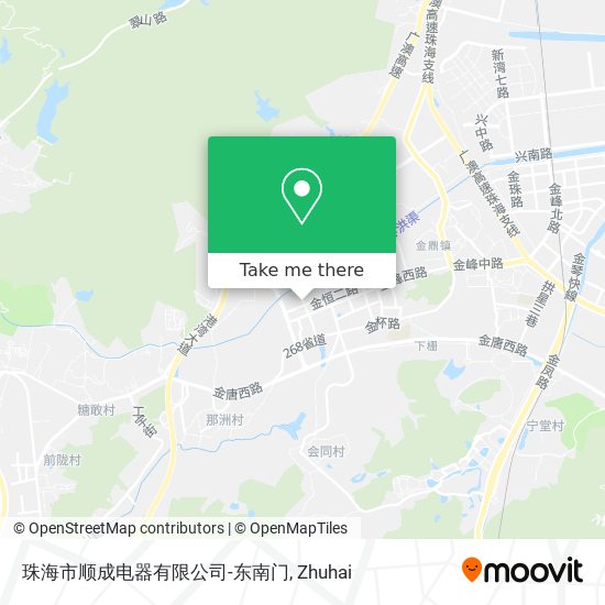 珠海市顺成电器有限公司-东南门 map