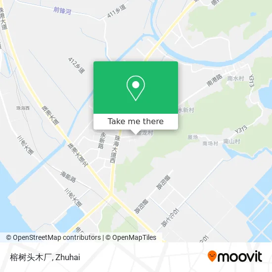 榕树头木厂 map